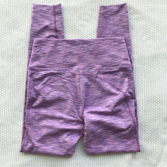 NWT Outdoor Voices Flow 7/8 Spacedye Leggings in Hyacinth, S - Picture 7 of 9
